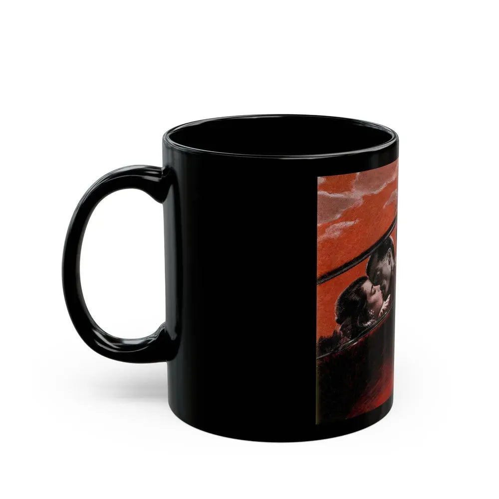 A Ring-and a Woman, Redbook, December 1947 - Black Coffee Mug - Go Mug Yourself