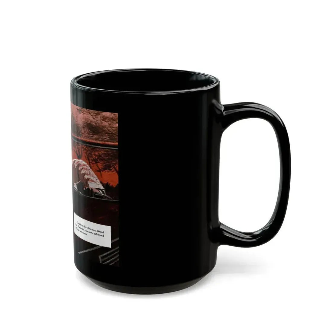 A Ring-and a Woman, Redbook, December 1947 - Black Coffee Mug - Go Mug Yourself