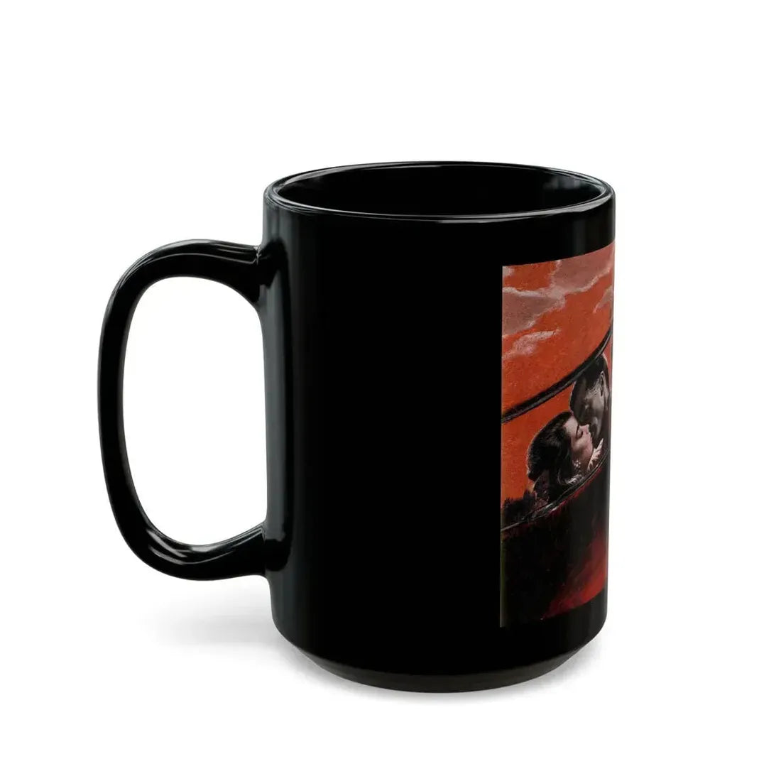 A Ring-and a Woman, Redbook, December 1947 - Black Coffee Mug - Go Mug Yourself