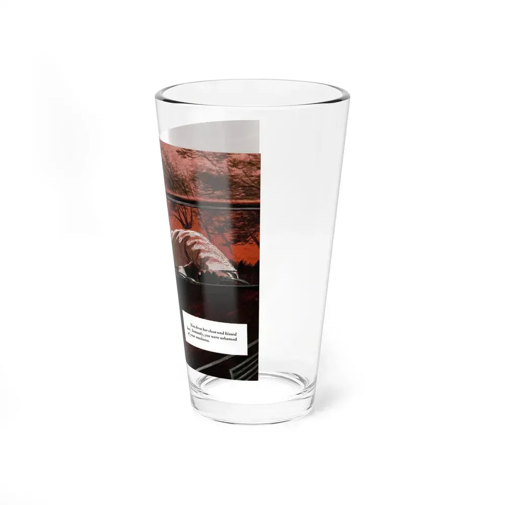 A Ring-and a Woman, Redbook, December 1947 (Magazine Illustration) Pint Glass 16oz - Go Mug Yourself
