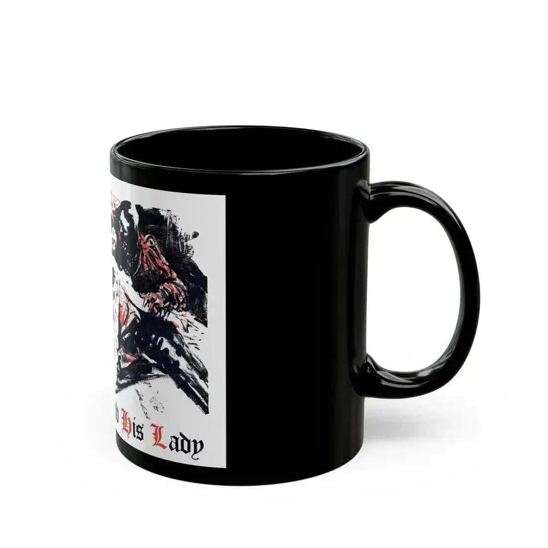 A Rogue And His Land (1), Blue Book Magazine, February 1947 - Black Coffee Mug - Go Mug Yourself