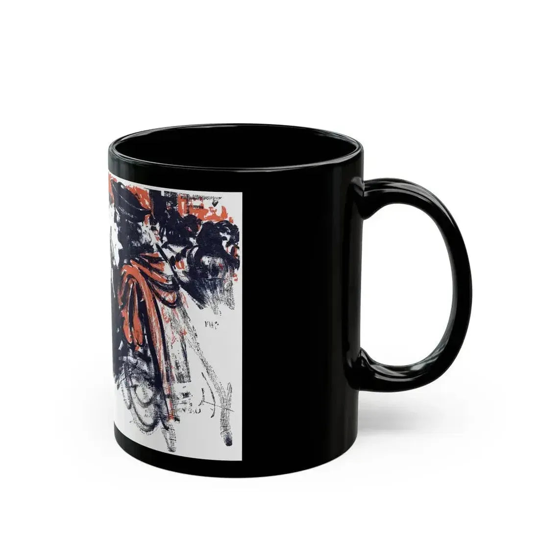 A Rogue And His Land (2), Blue Book Magazine, February 1947 - Black Coffee Mug - Go Mug Yourself