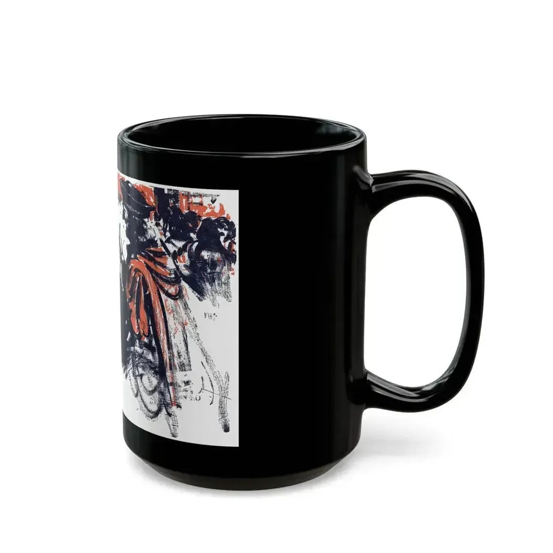 A Rogue And His Land (2), Blue Book Magazine, February 1947 - Black Coffee Mug - Go Mug Yourself