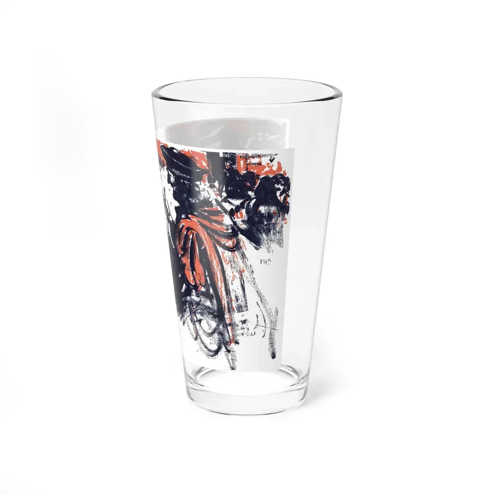 A Rogue And His Land (2), Blue Book Magazine, February 1947 (Magazine Illustration) Pint Glass 16oz - Go Mug Yourself