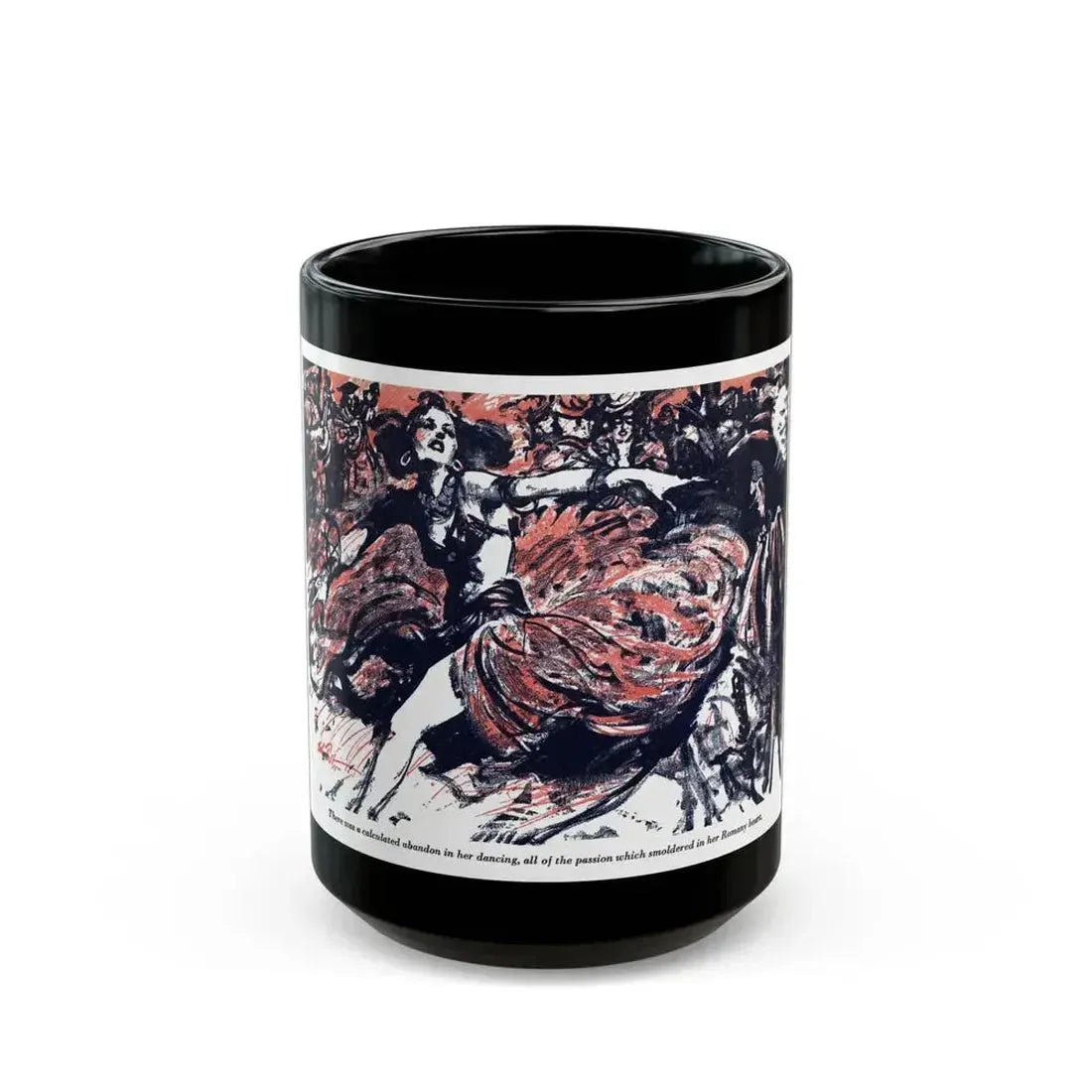 A Rogue And His Land (3), Blue Book Magazine, February 1947 - Black Coffee Mug 15oz - Go Mug Yourself
