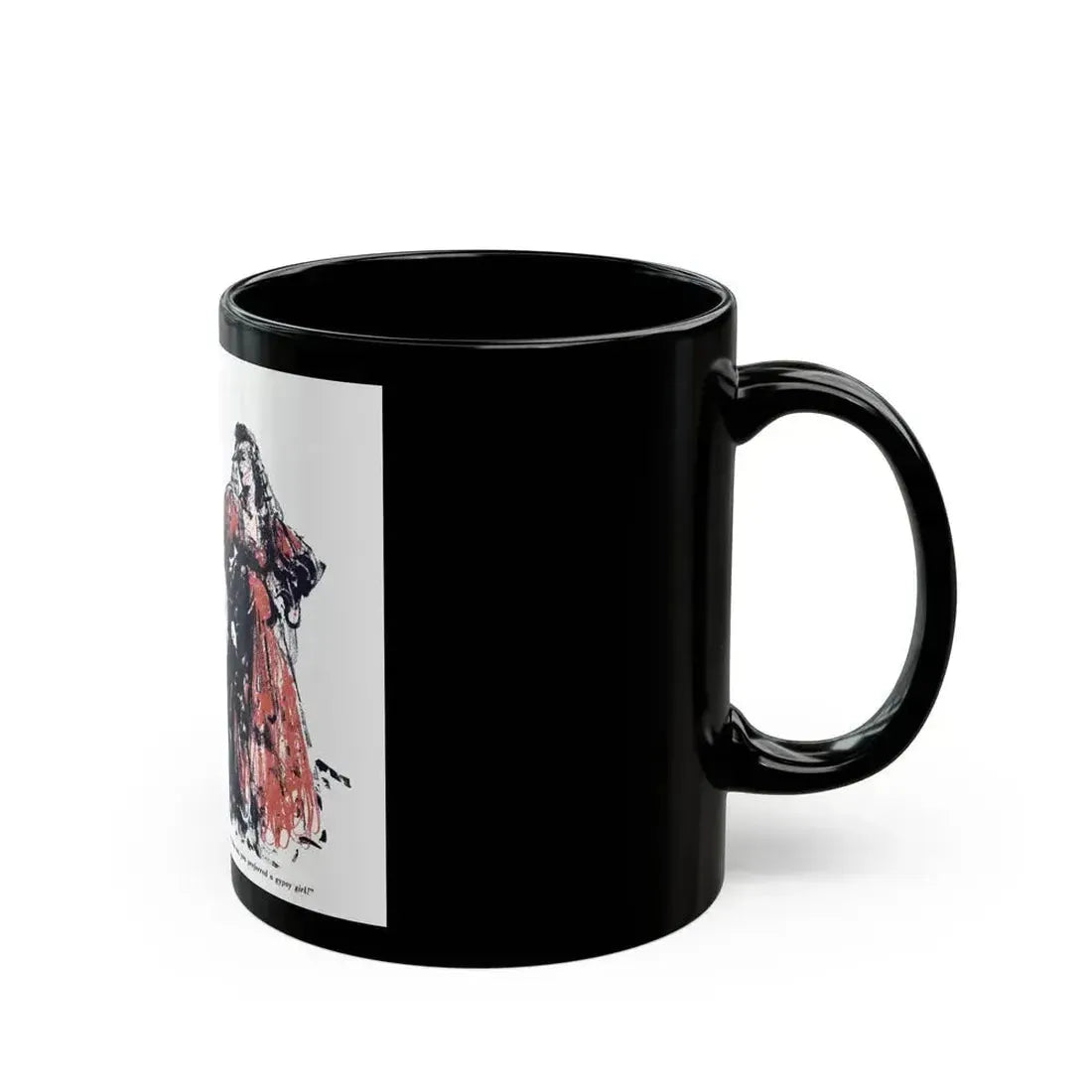 A Rogue And His Land (4), Blue Book Magazine, February 1947 - Black Coffee Mug - Go Mug Yourself