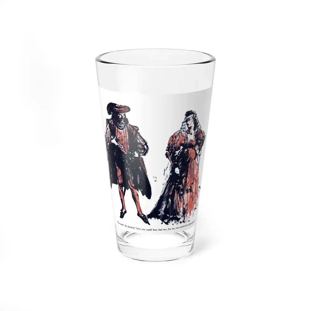 A Rogue And His Land (4), Blue Book Magazine, February 1947 (Magazine Illustration) Pint Glass 16oz 16oz - Go Mug Yourself