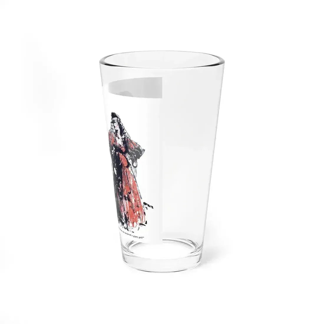 A Rogue And His Land (4), Blue Book Magazine, February 1947 (Magazine Illustration) Pint Glass 16oz - Go Mug Yourself