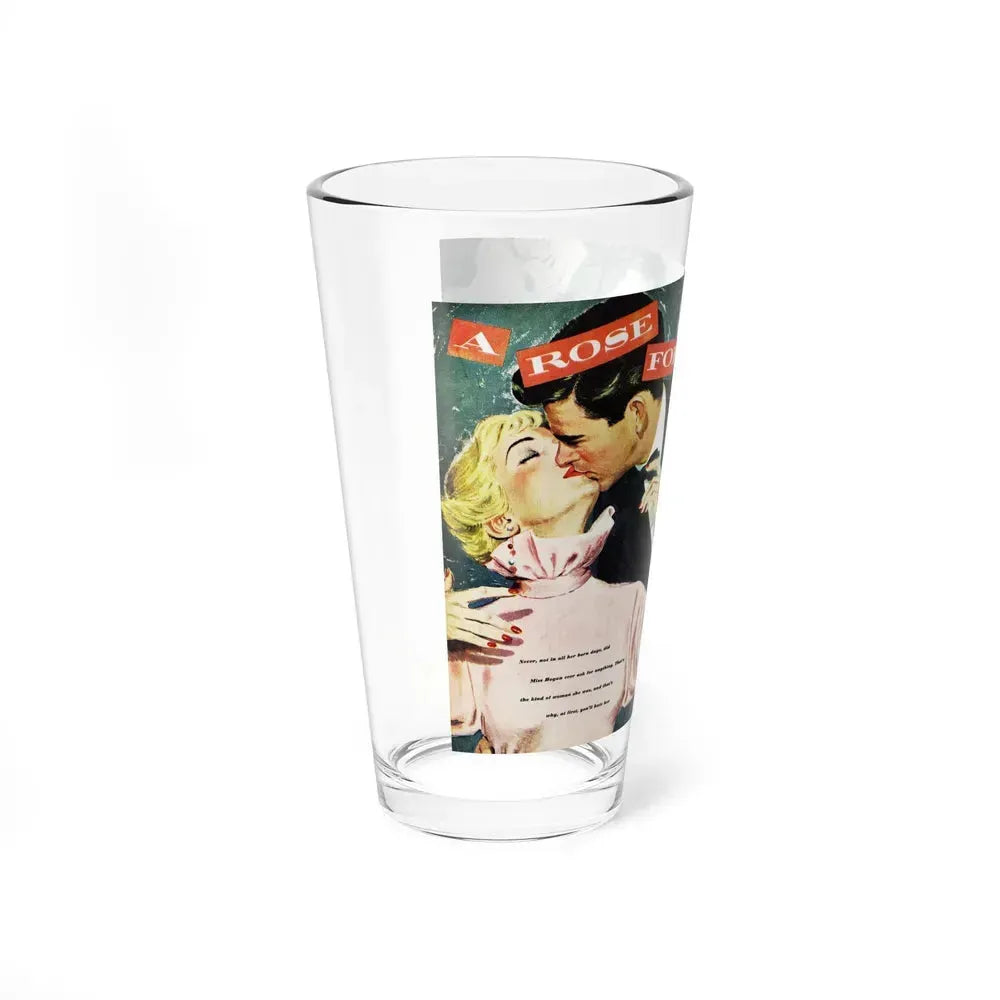 A Rose for Miss Hogan, Good Housekeeping, September 1950 (Magazine Illustration) Pint Glass 16oz - Go Mug Yourself