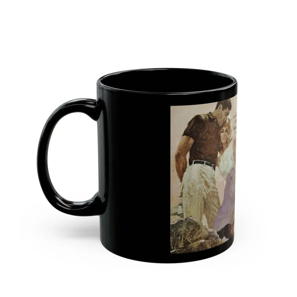 A safe little house, Good Housekeeping, October 1965 - Black Coffee Mug - Go Mug Yourself
