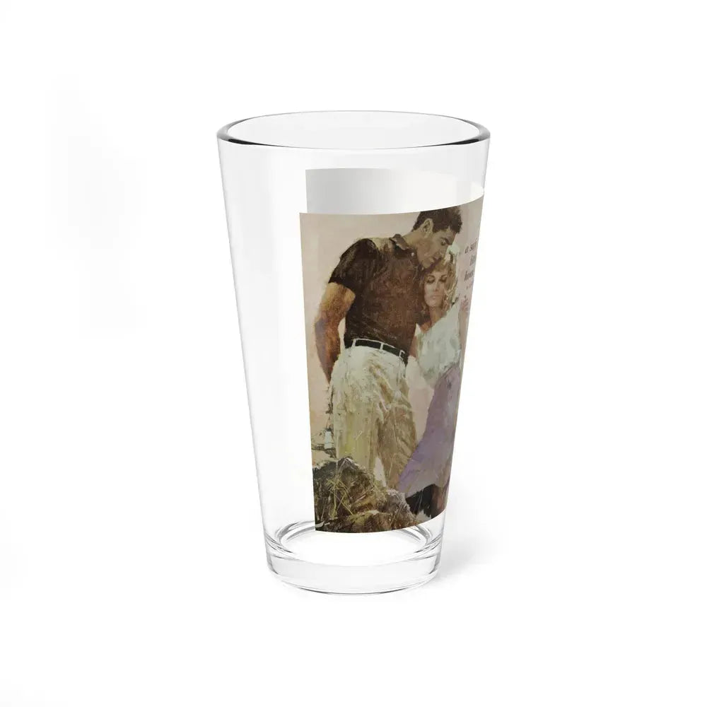 A safe little house, Good Housekeeping, October 1965 (Magazine Illustration) Pint Glass 16oz - Go Mug Yourself