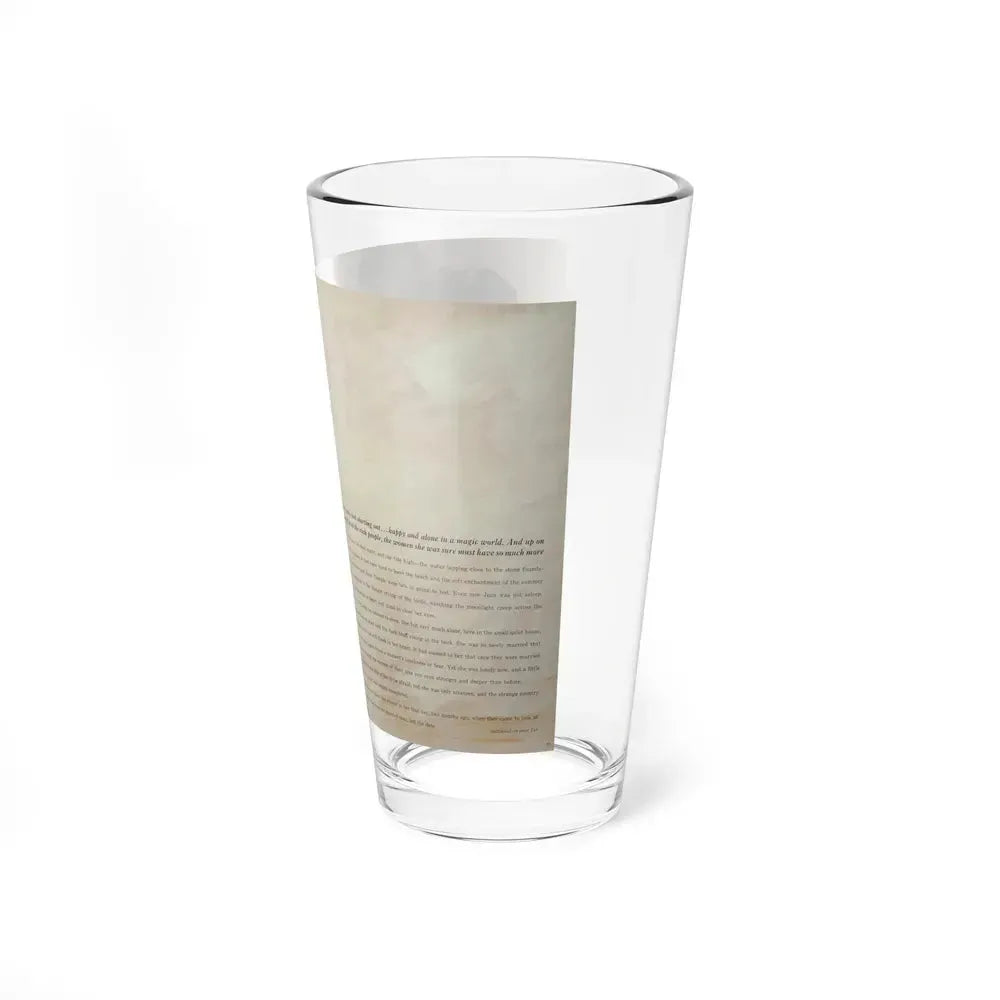 A safe little house, Good Housekeeping, October 1965 (Magazine Illustration) Pint Glass 16oz - Go Mug Yourself