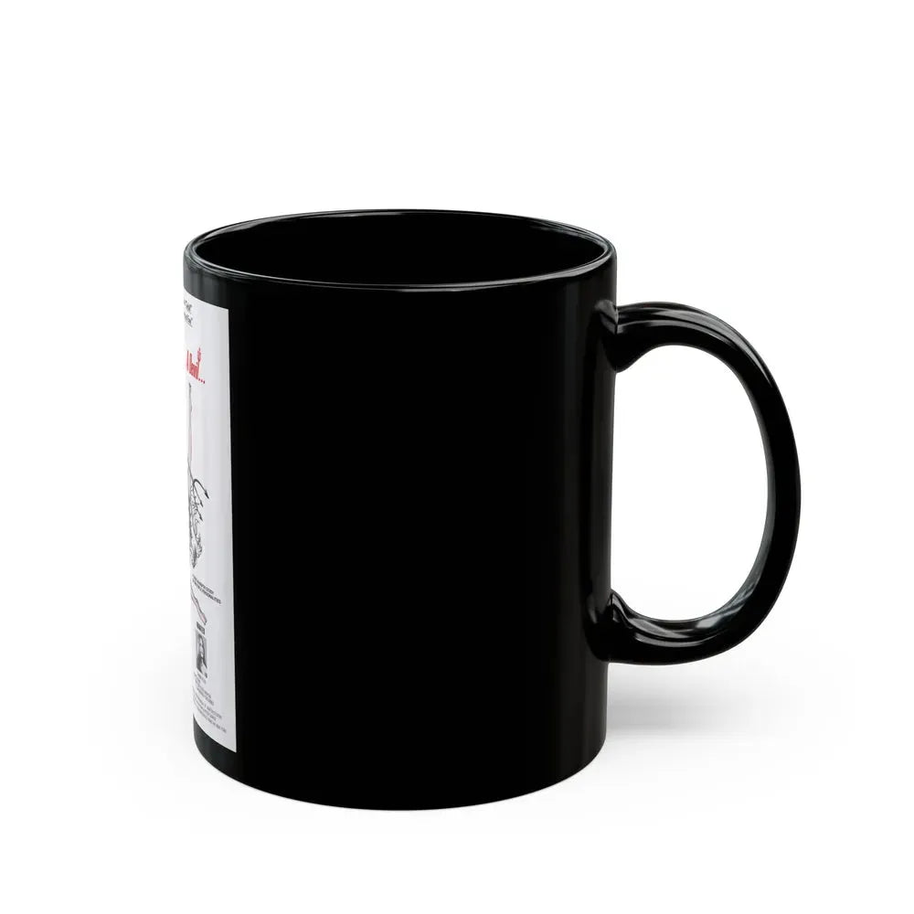 A SAINT... A WOMAN... A DEVIL 1977 Movie Poster - Black Coffee Mug - Go Mug Yourself