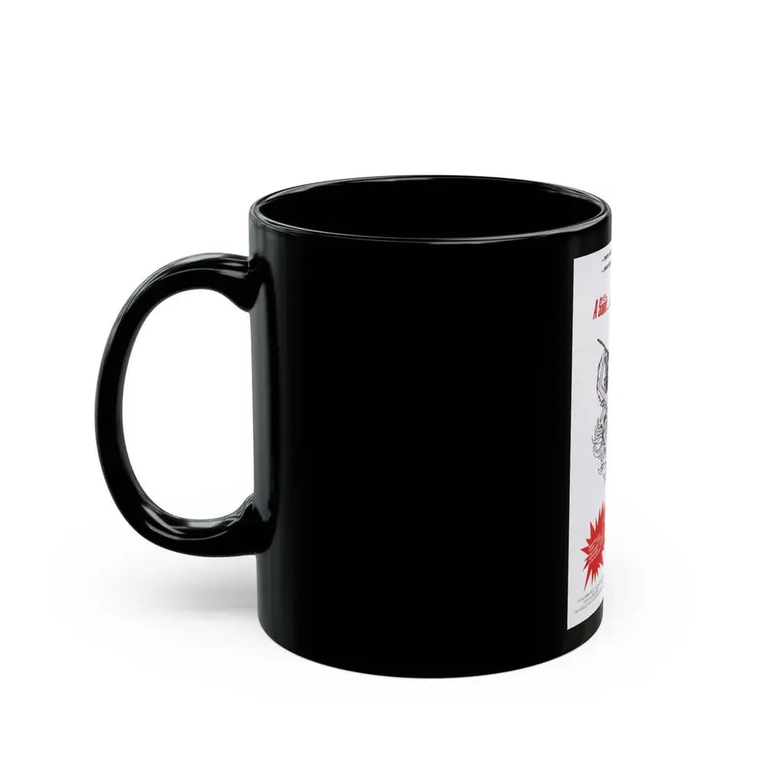 A SAINT... A WOMAN... A DEVIL 1977 Movie Poster - Black Coffee Mug - Go Mug Yourself