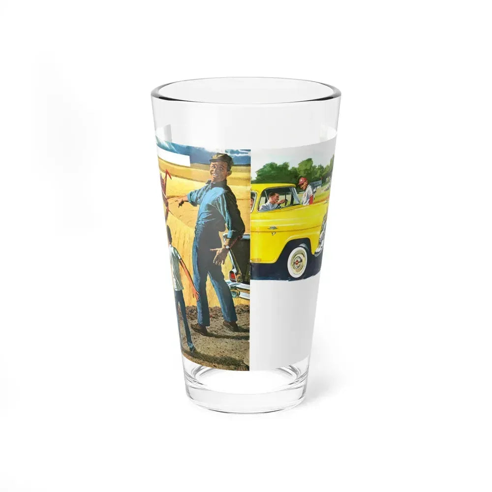 A Scanner Mash-up I, 1958 (Magazine Illustration) Pint Glass 16oz 16oz - Go Mug Yourself