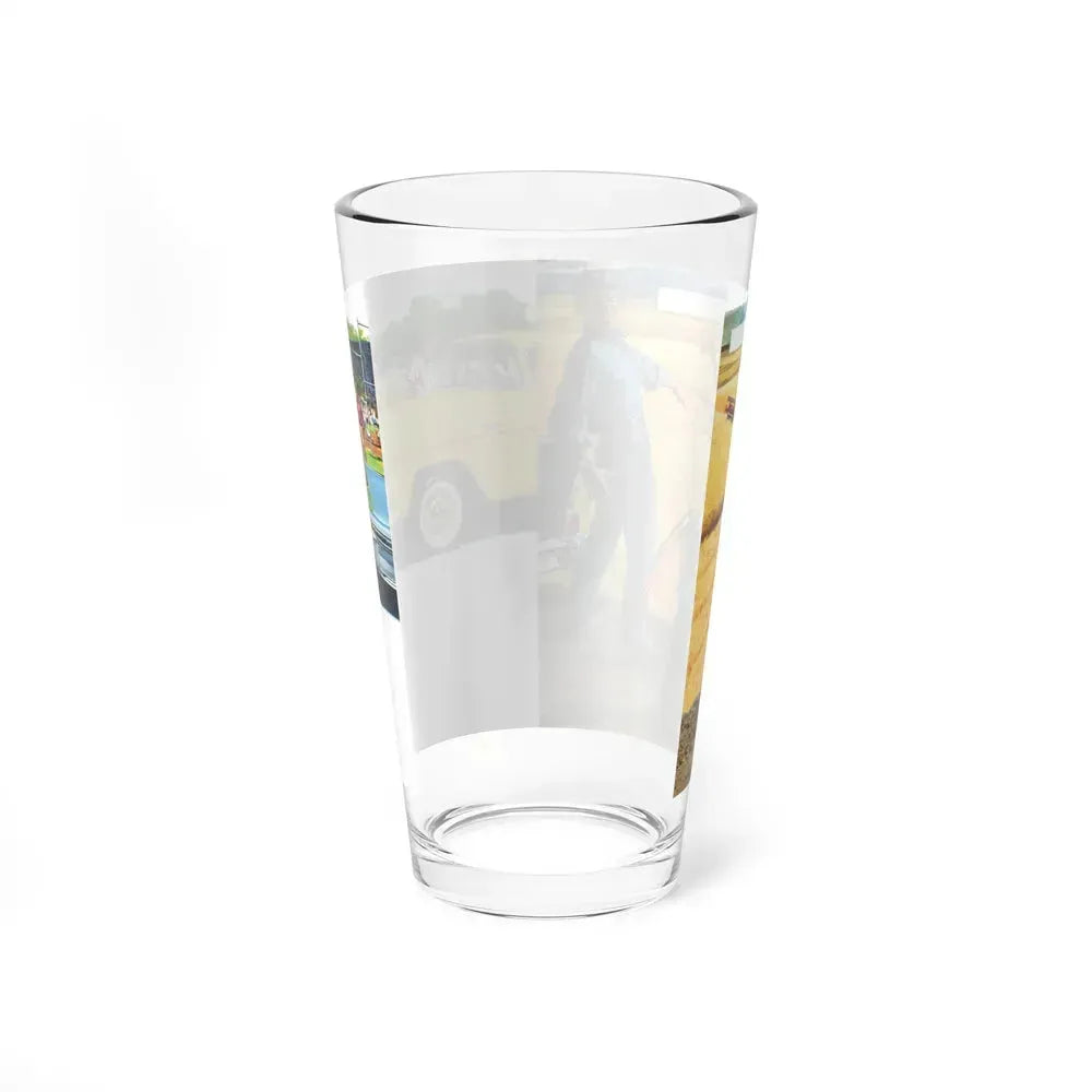 A Scanner Mash-up I, 1958 (Magazine Illustration) Pint Glass 16oz - Go Mug Yourself