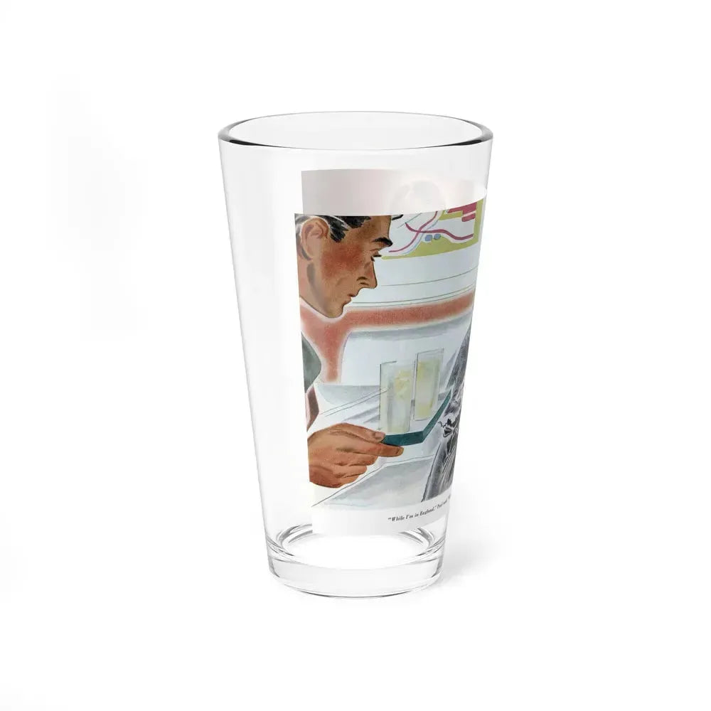 A Season in the City, Ladies' Home Journal, November 1937 (Magazine Illustration) Pint Glass 16oz - Go Mug Yourself