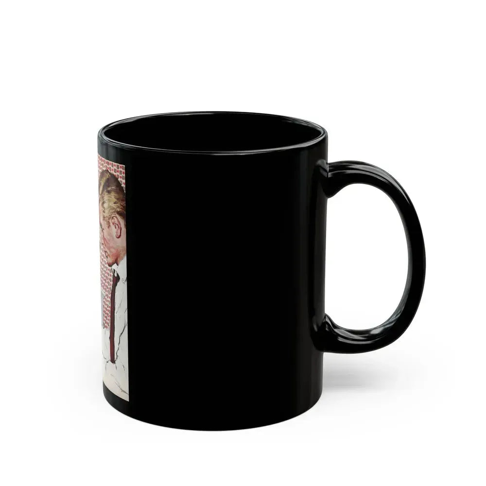 A Second Baby is Different, Chatelaine, February 1958 - Black Coffee Mug - Go Mug Yourself