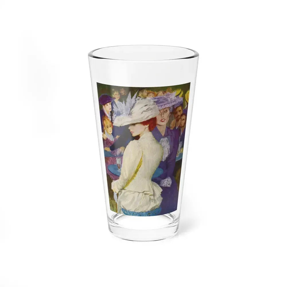 A Ship From Africa by Alan Scholefield, Good Housekeeping, 1961 (Magazine Illustration) Pint Glass 16oz 16oz - Go Mug Yourself