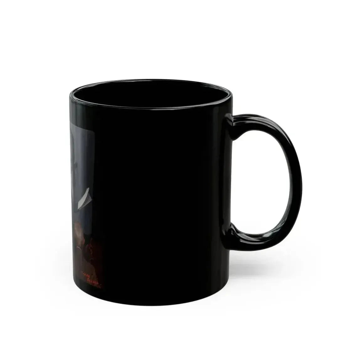 A Silent Comedy, probable magazine cover, 1927 - Black Coffee Mug - Go Mug Yourself