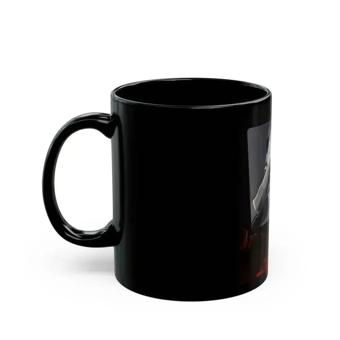 A Silent Comedy, probable magazine cover, 1927 - Black Coffee Mug - Go Mug Yourself