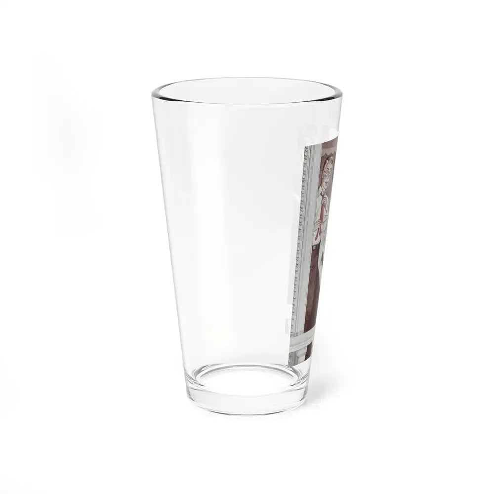 A Simple Act Of Justice by Jerome Weidman, Good Housekeeping magazine, 1950 (Magazine Illustration) Pint Glass 16oz - Go Mug Yourself