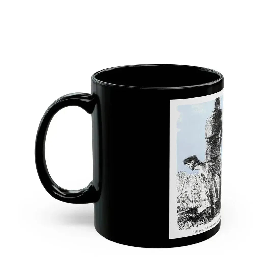 A Slave Escapes from Atomgrad (1), Blue Book Magazine, March 1950 - Black Coffee Mug - Go Mug Yourself