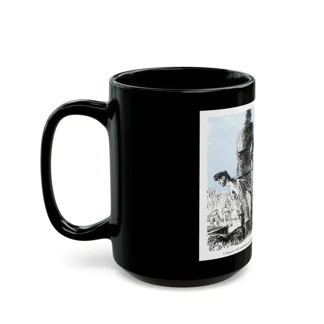 A Slave Escapes from Atomgrad (1), Blue Book Magazine, March 1950 - Black Coffee Mug - Go Mug Yourself