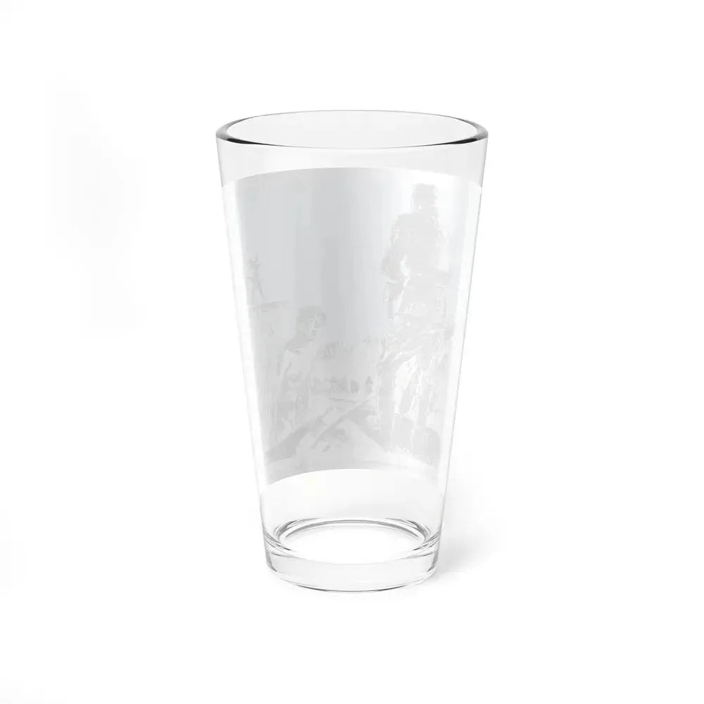 A Slave Escapes from Atomgrad (1), Blue Book Magazine, March 1950 (Magazine Illustration) Pint Glass 16oz - Go Mug Yourself