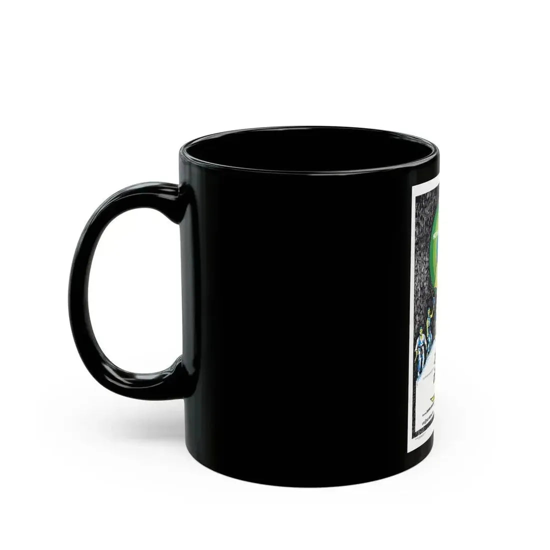 A SLICE OF DEATH 1979 Movie Poster - Black Coffee Mug - Go Mug Yourself