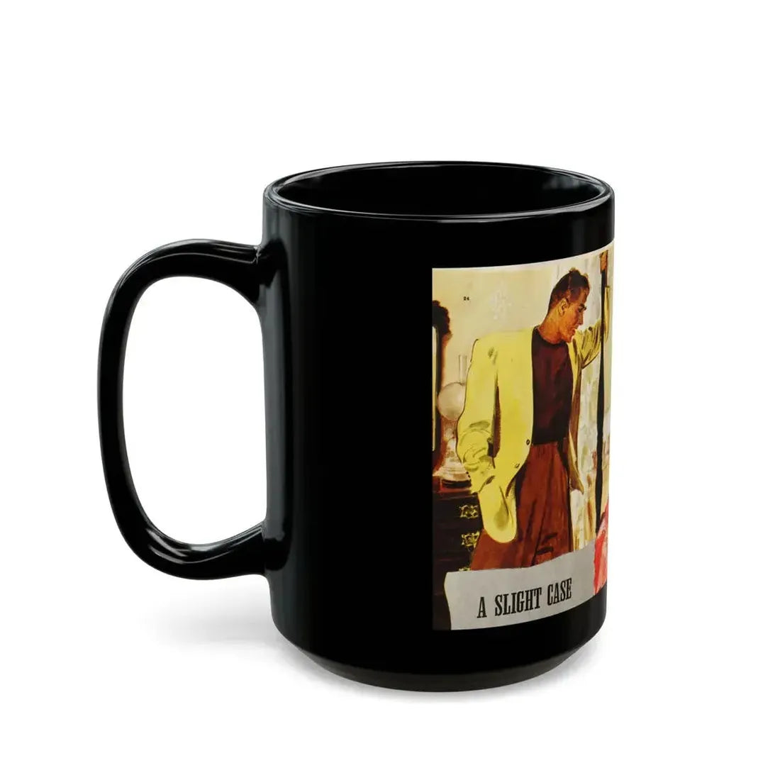 A Slight Case Of Connecticut - Black Coffee Mug - Go Mug Yourself