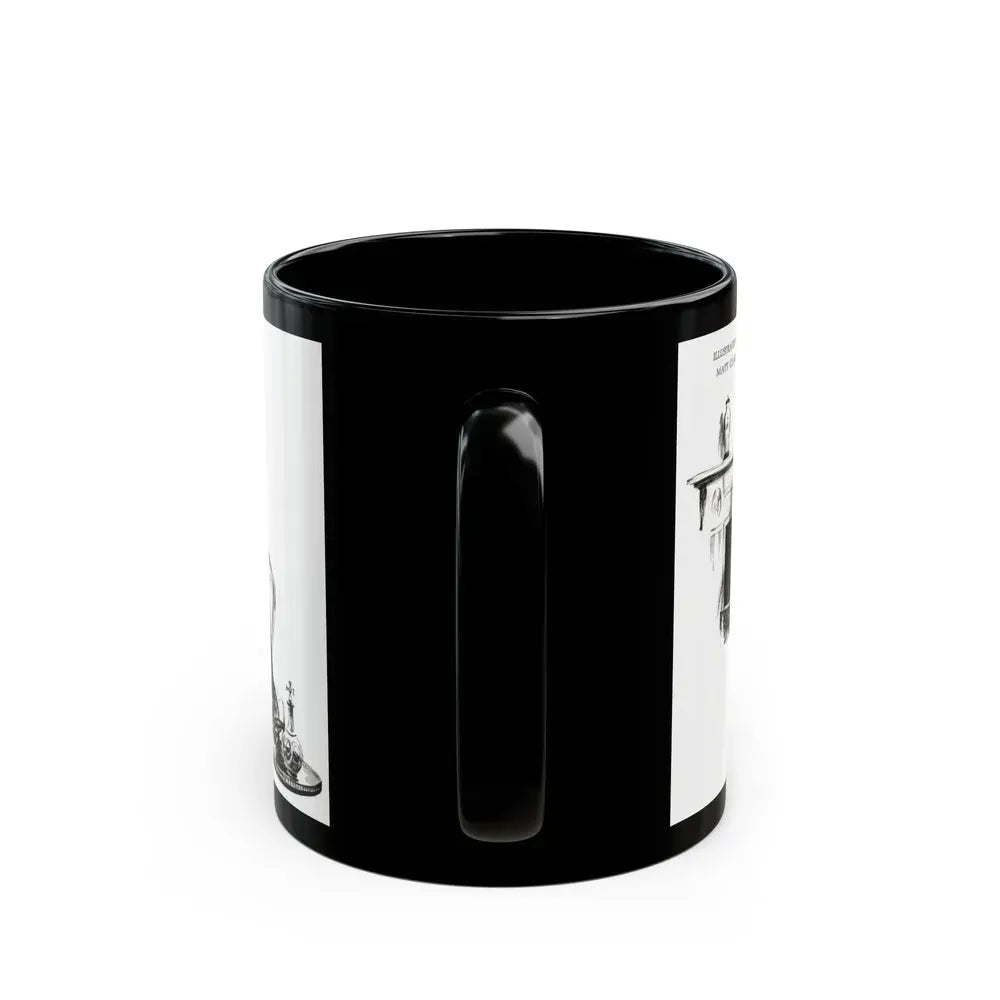 A Social Error (2), The American Magazine, August 1932 - Black Coffee Mug - Go Mug Yourself