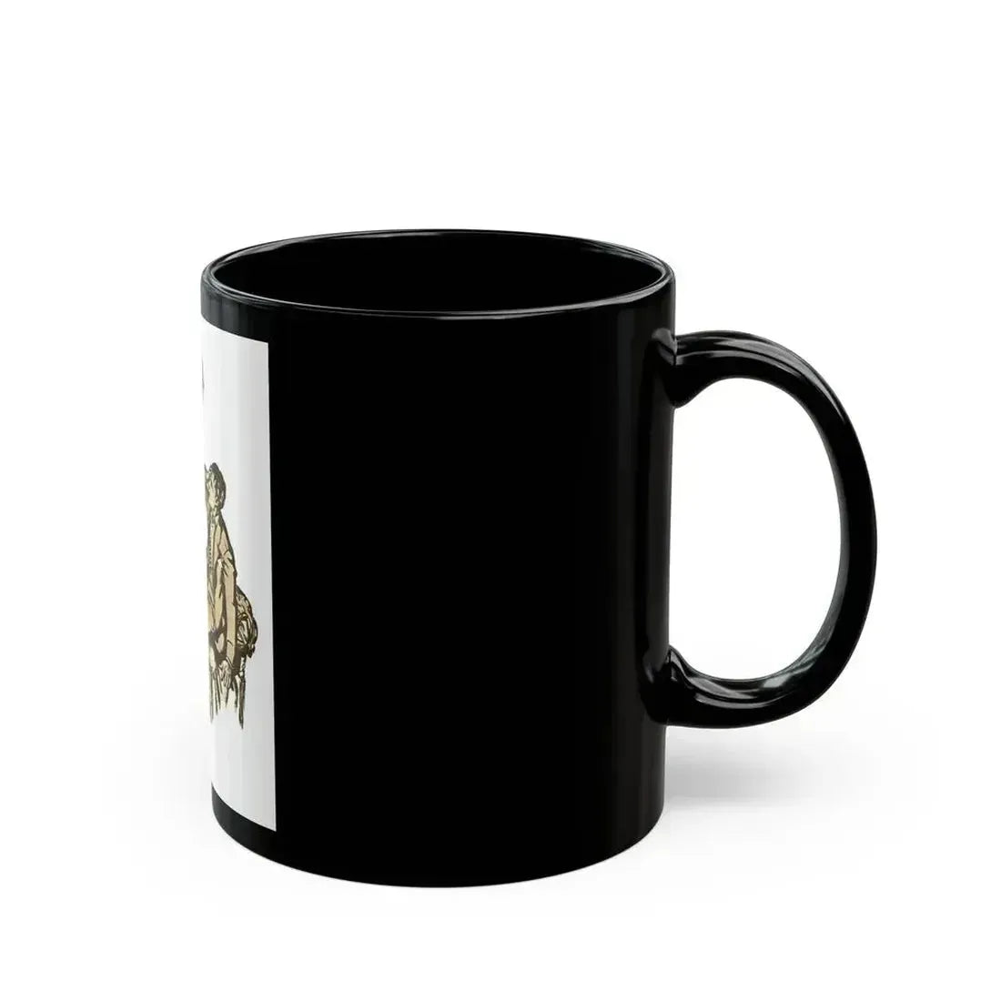 A Star Found Love by Eric Wood, Film Pictorial magazine, 1934 - Black Coffee Mug - Go Mug Yourself