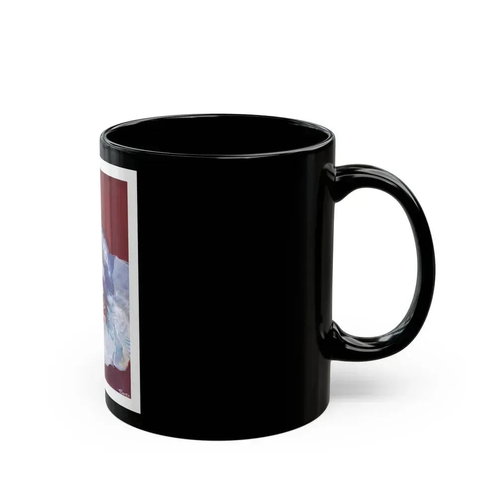 A Study In Mauve, From The Tatler, 1930 - Black Coffee Mug - Go Mug Yourself