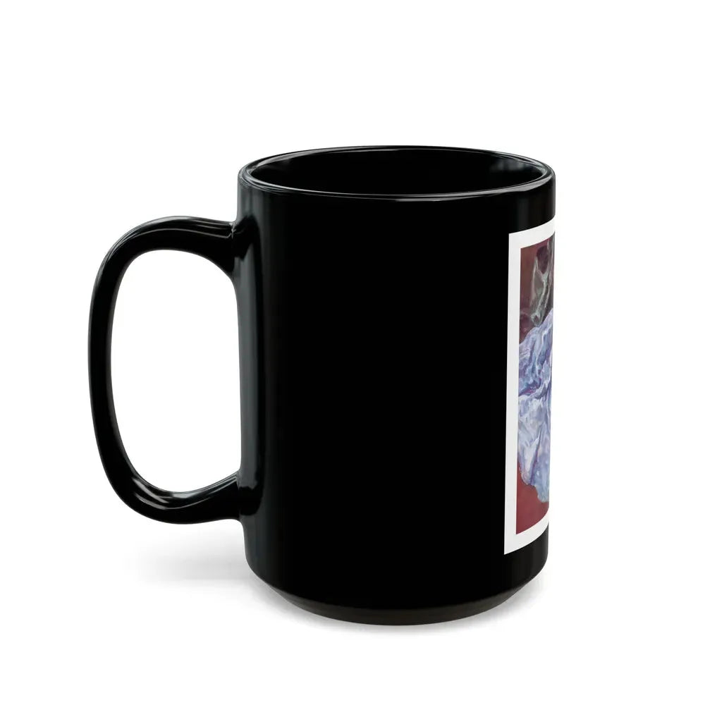 A Study In Mauve, From The Tatler, 1930 - Black Coffee Mug - Go Mug Yourself