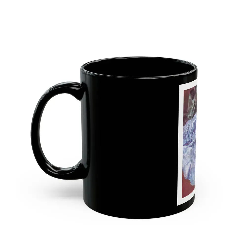 A Study In Mauve, From The Tatler, 1930 - Black Coffee Mug - Go Mug Yourself
