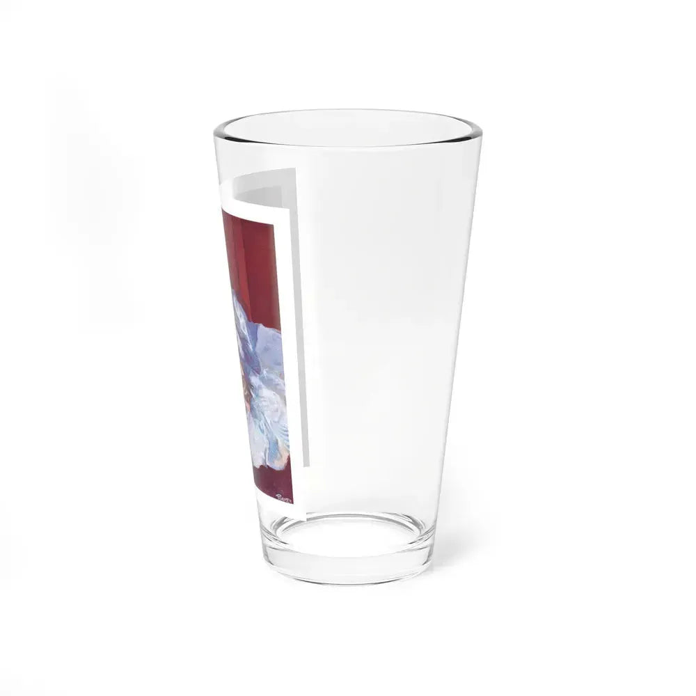 A Study In Mauve, From The Tatler, 1930 (Magazine Illustration) Pint Glass 16oz - Go Mug Yourself