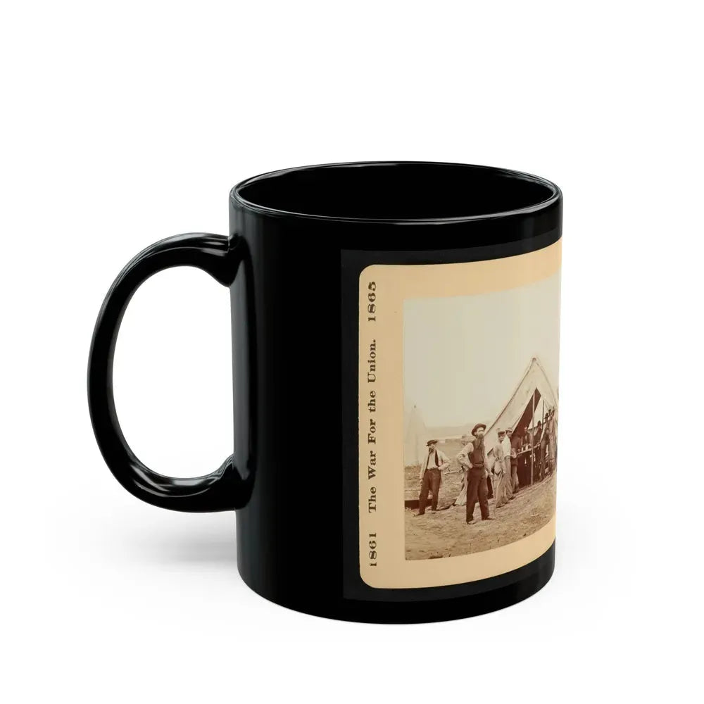 A Sutler's Tent (U.S. Civil War) Black Coffee Mug - Go Mug Yourself