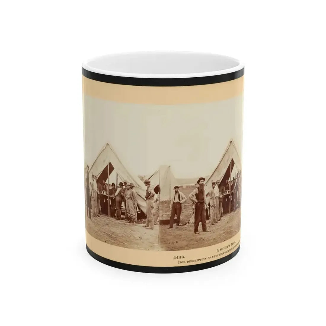 A Sutler's Tent (U.S. Civil War) White Coffee Mug 11oz - Go Mug Yourself