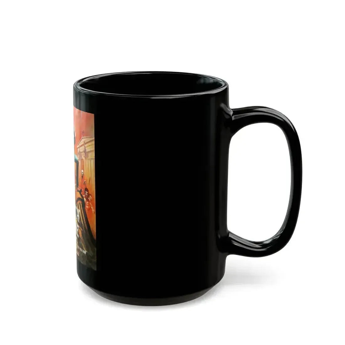 A SWITCH IN TIME (NORMAN'S AWESOME EXPERIENCE) 1988 Movie Poster - Black Coffee Mug - Go Mug Yourself