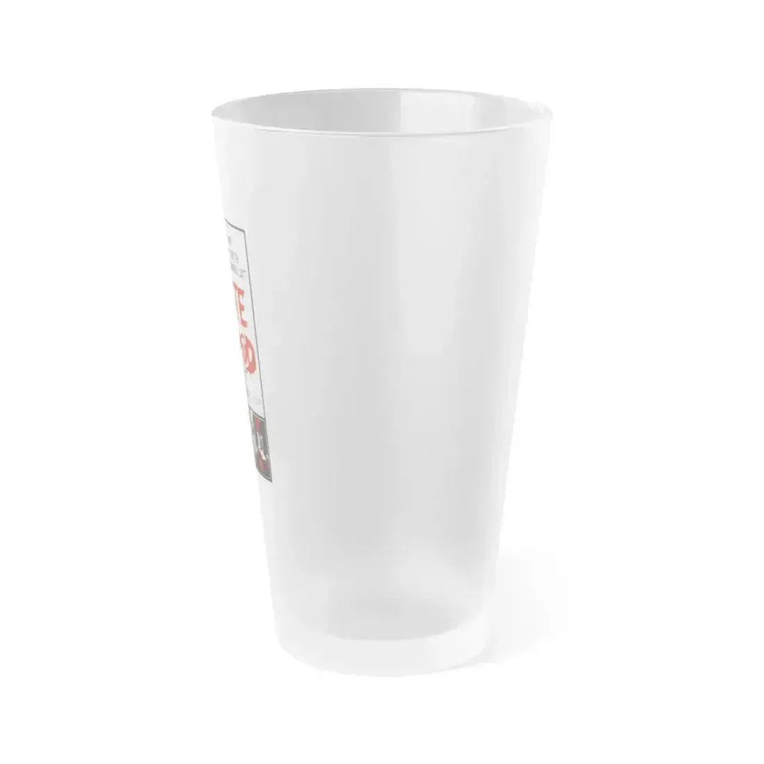 A TASTE OF BLOOD 1967 Movie Poster - Frosted Pint Glass 16oz - Go Mug Yourself