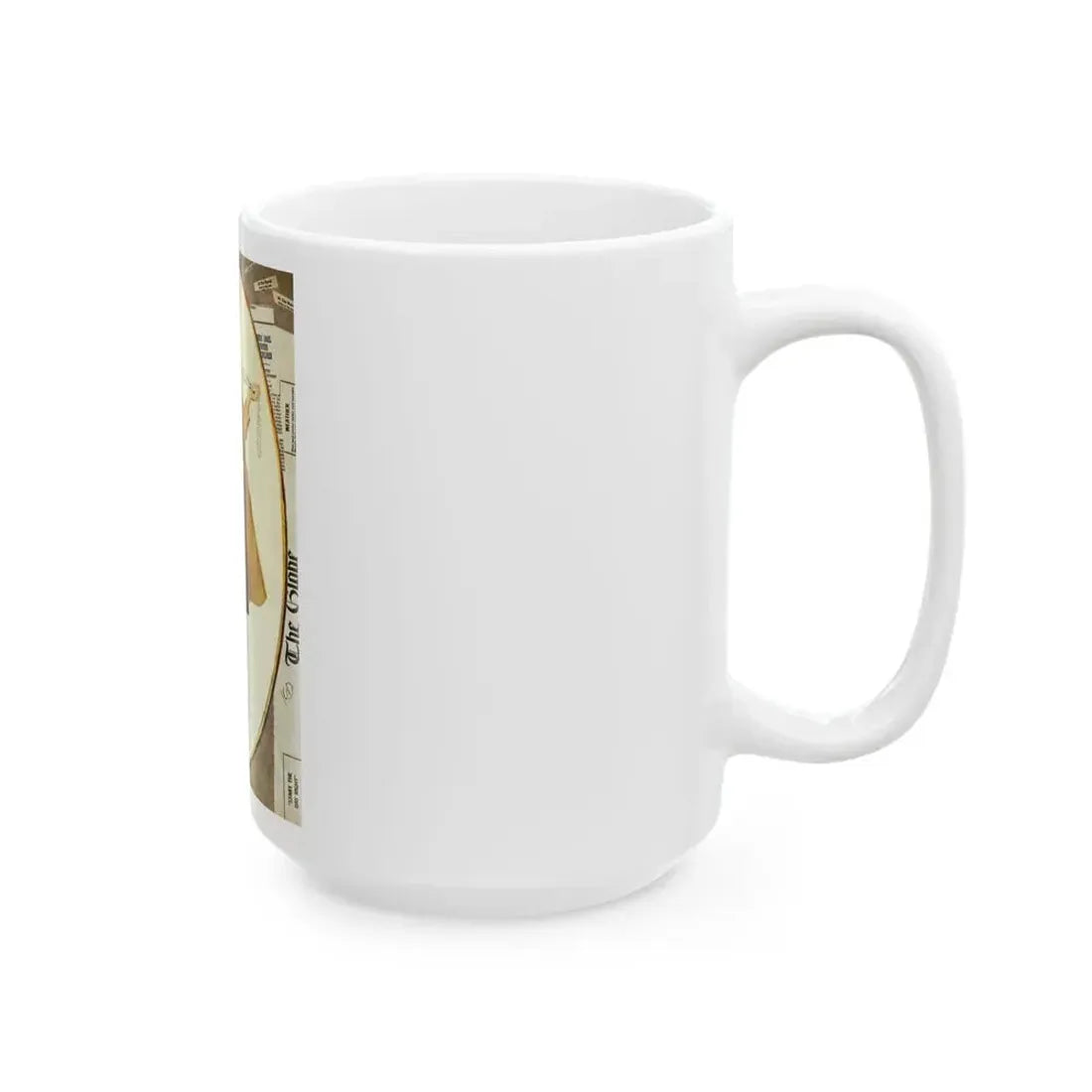 A Thank You To Cleo Warrell, Good Housekeeping, March 1958 - White Coffee Mug - Go Mug Yourself