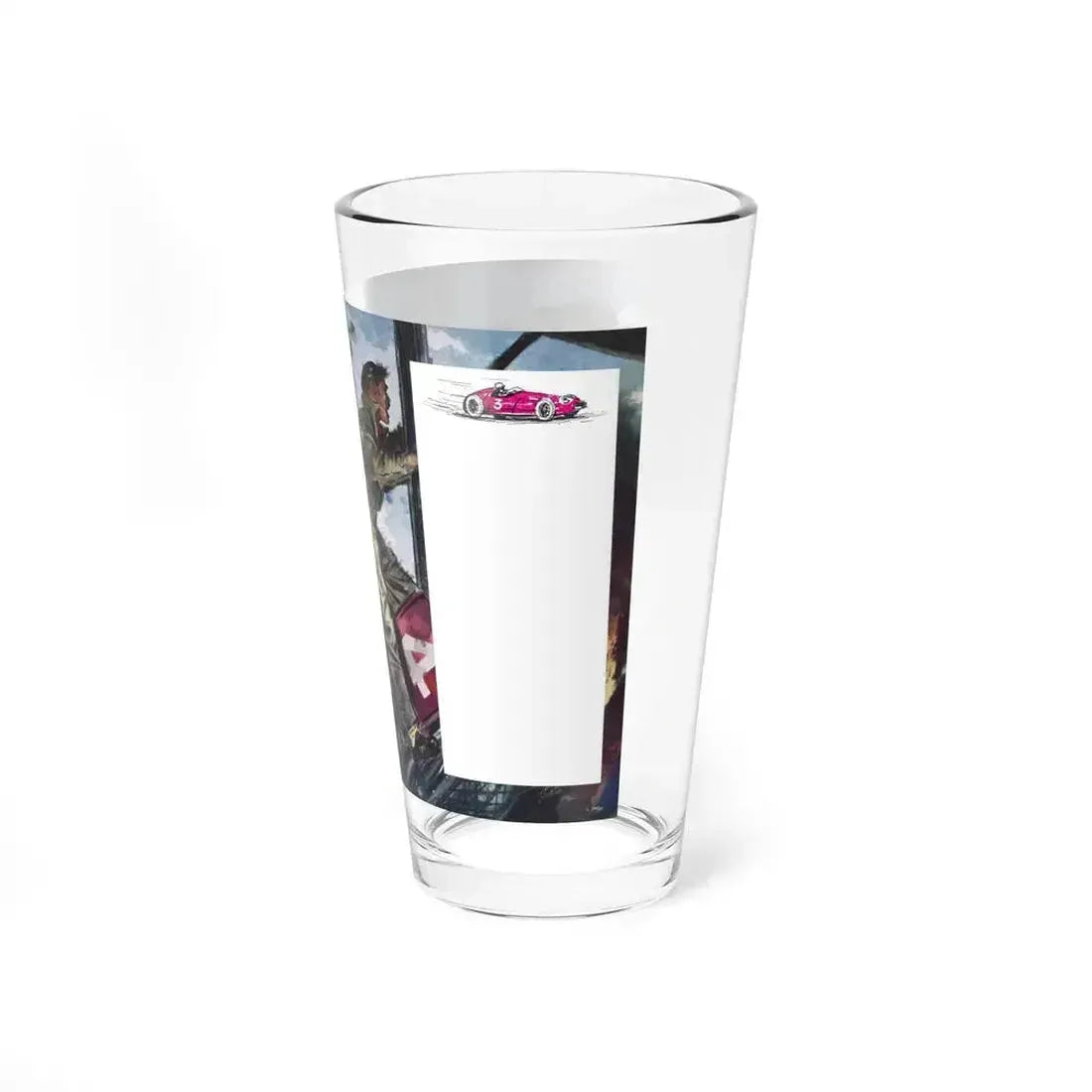 A Time To Think by Margaret Bonham, Good Housekeeping magazine, 1959 (Magazine Illustration) Pint Glass 16oz - Go Mug Yourself