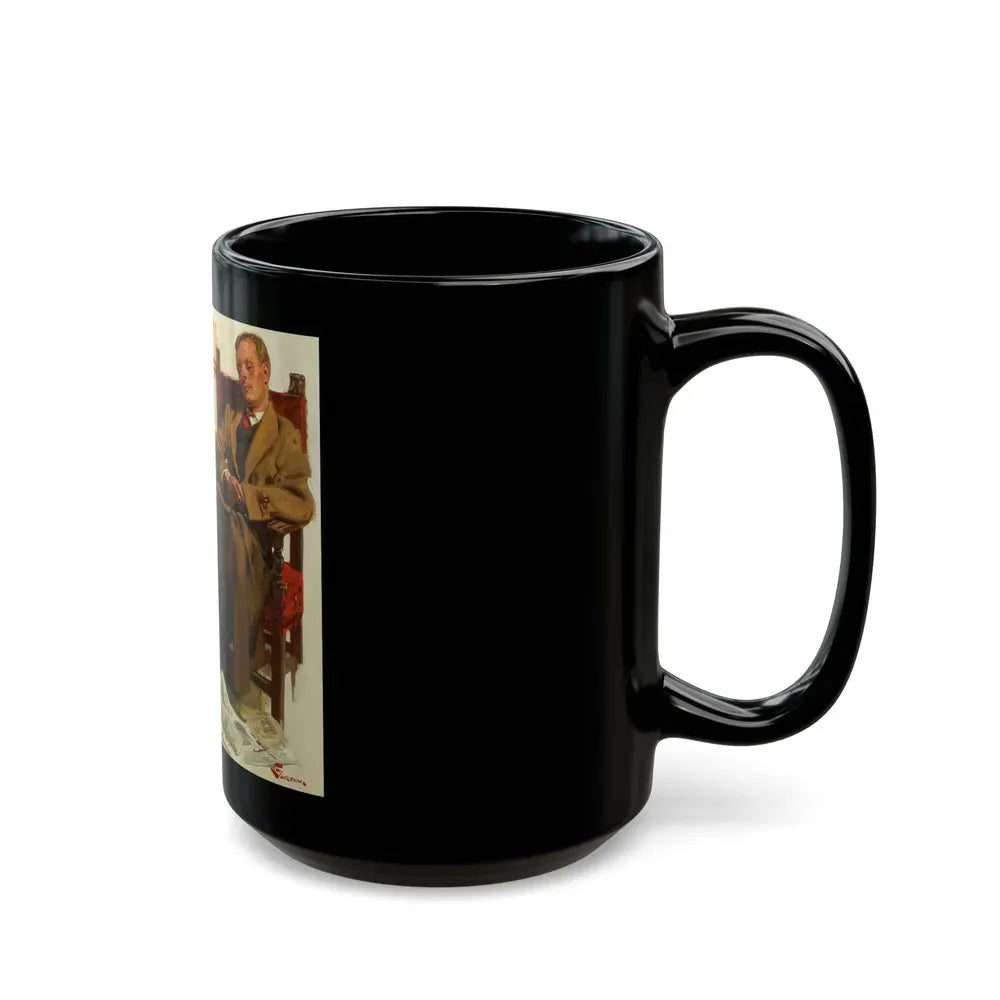 A Tired Gentleman - Black Coffee Mug - Go Mug Yourself