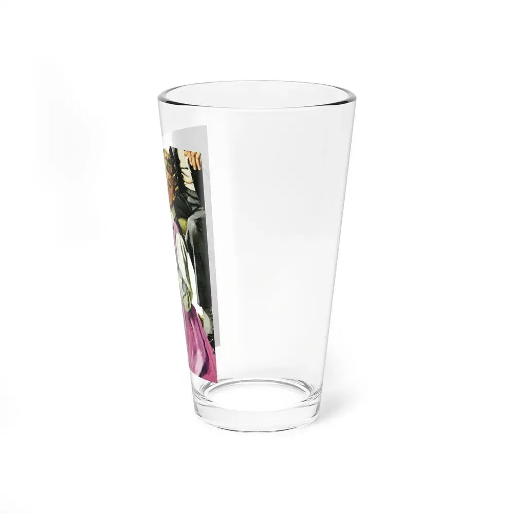 A Touch of Courage, Good Housekeeping, June 1949 (Magazine Illustration) Pint Glass 16oz - Go Mug Yourself