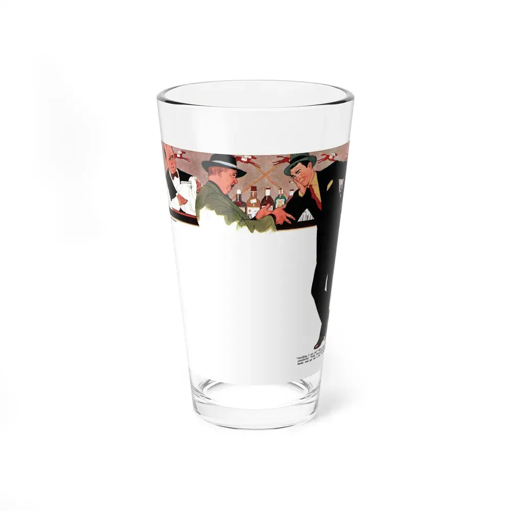 A Tough Game to Beat, Collier's October 4, 1952 (Magazine Illustration) Pint Glass 16oz 16oz - Go Mug Yourself