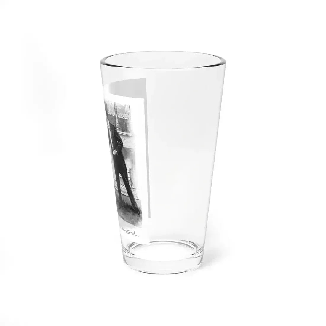 A Tribute Of Souls by Robert Hichens and Lord F Hamilton (2), The Pall Mall Magazine, 1897 (Magazine Illustration) Pint Glass 16oz - Go Mug Yourself