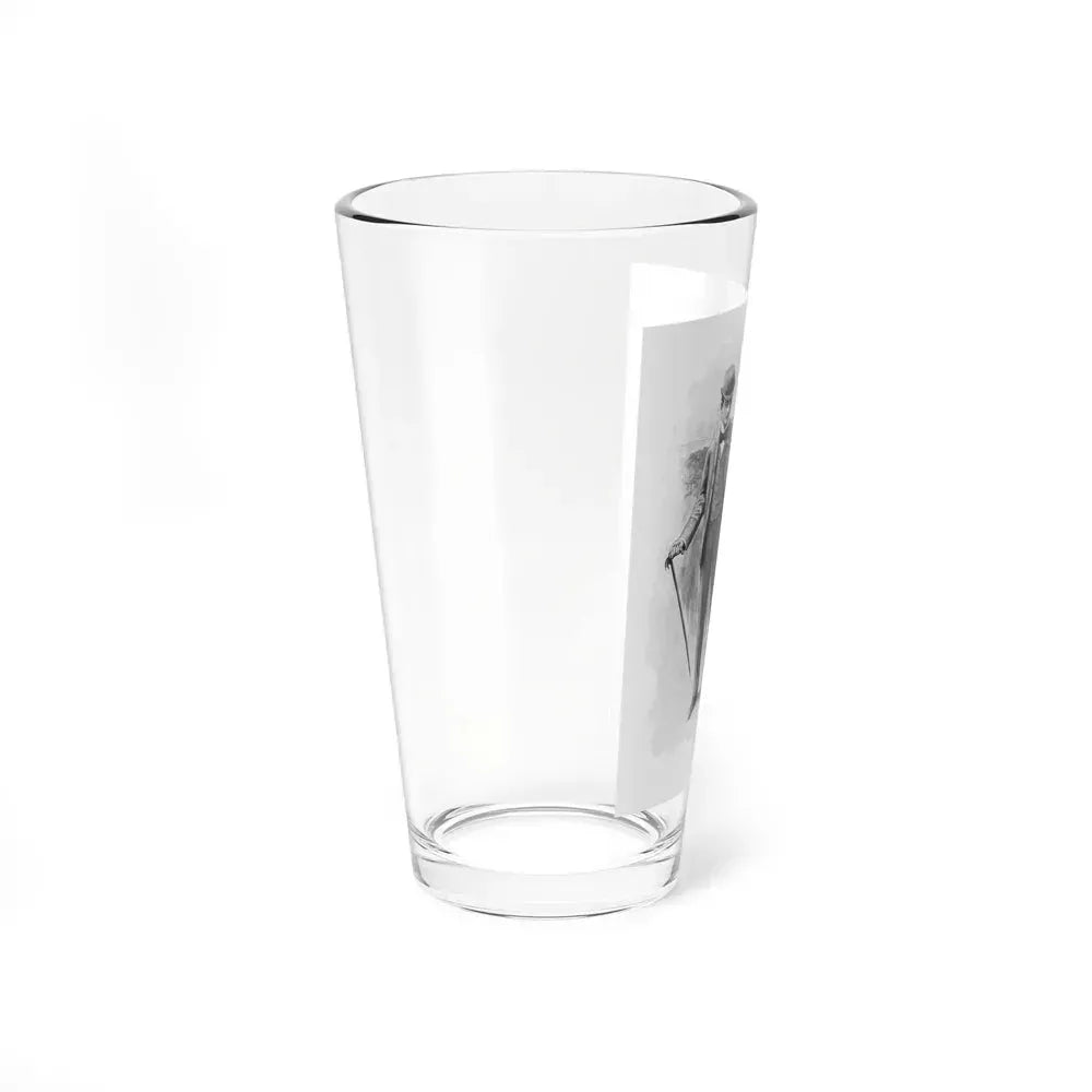 A Tribute Of Souls by Robert Hichens and Lord F Hamilton (3), The Pall Mall Magazine, 1897 (Magazine Illustration) Pint Glass 16oz - Go Mug Yourself