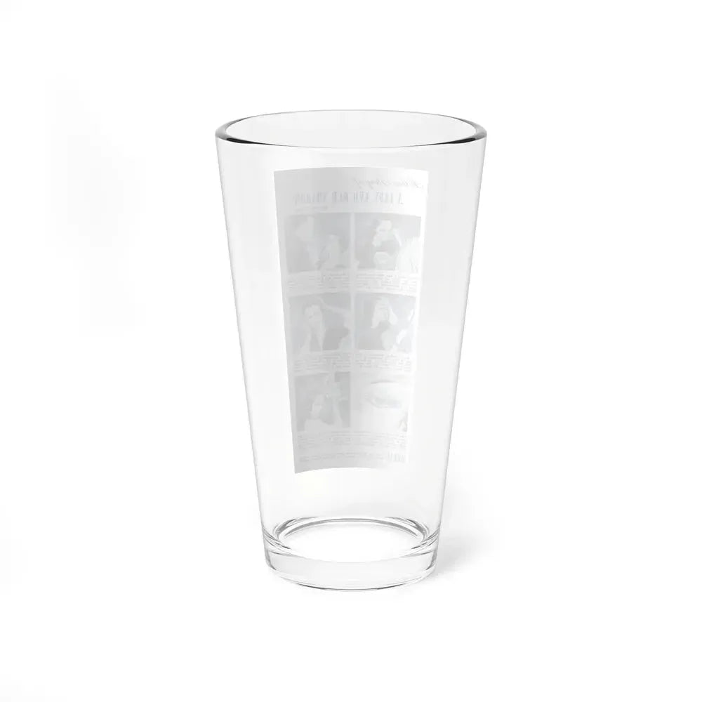 A True Story of A Lady And Her Shadow, 1942 (Magazine Illustration) Pint Glass 16oz - Go Mug Yourself