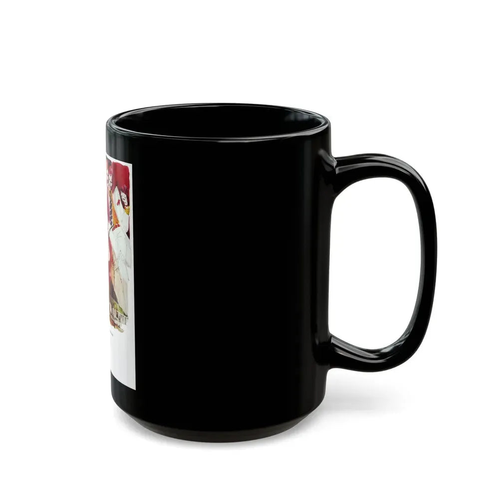 A Twosome, Chatelaine, June 1970 - Black Coffee Mug - Go Mug Yourself